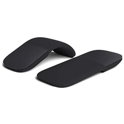 Afbeelding van Bonbela Bluetooth Opvouwbare draadloze ergonomische Arc Touch Computer Muis Silent PC Mouse