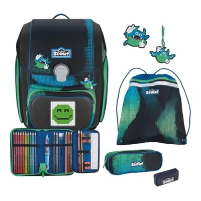 Afbeelding van Scout Genius Movie Star Schooltas set 5 delig