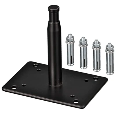 Afbeelding van Bresser Wandhouder van metaal, 12 cm zwart
