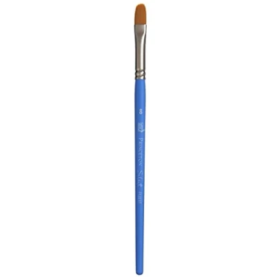Afbeelding van Princeton Select Artiste penseel, synthetisch, haar, veelkleurig, Filbert 8