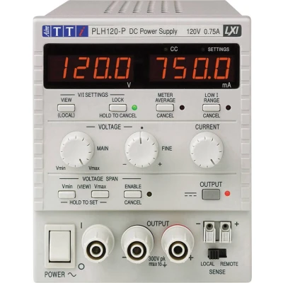 Afbeelding van Aim TTi PLH120 P Labvoeding, regelbaar 0 120 V 0.75 A 90 W Aantal uitgangen: 1 x