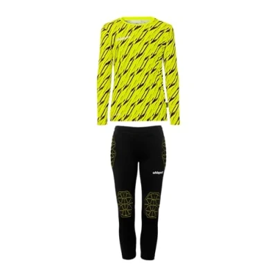 Afbeelding van uhlsport SETS Progressive Trainingspak voor kinderen, Maat: 116, Fluo gelb schwarz