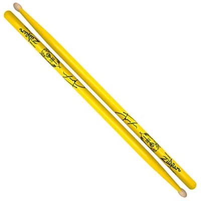 Afbeelding van Zildjian ZASJD2 Artist Series Hickory Drumsticks Josh Dun &quot;Trench&quot; Hout Tip Geel