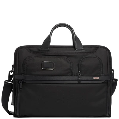 Afbeelding van Tumi Alpha 3 Compact Large Laptop Briefcase black Laptoptas