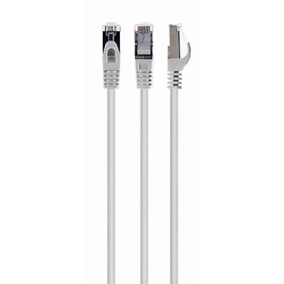Afbeelding van S/FTP Cat6A patchkabel LSZH, wit 0.25 meter