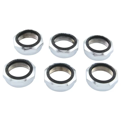 Afbeelding van Bofix Balhoofd ø22.2mm bovenmoer open chroom (6st)