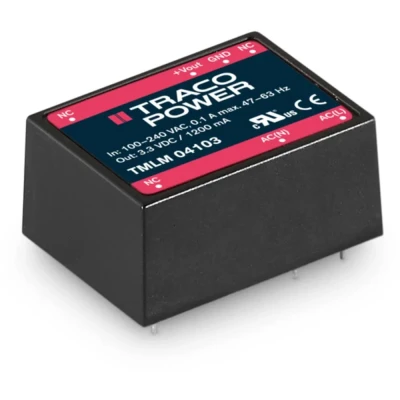 Afbeelding van TracoPower TMLM 04105 AC/DC printnetvoeding 5 V/DC 0.8 A 4 W