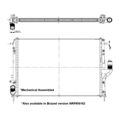 Afbeelding van Radiateur NRF 53092