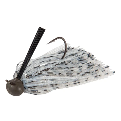 Afbeelding van Ultimate Skirted Tungsten Football Jig 14g 4/0 Ghost Loodkoppen