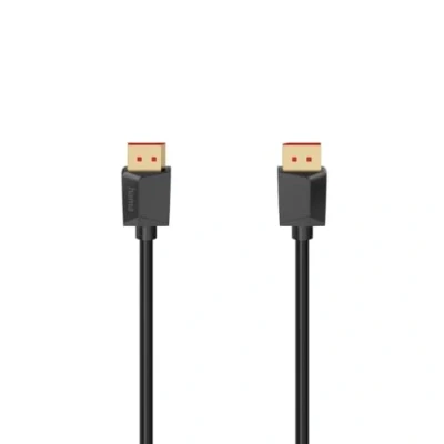 Afbeelding van Hama DisplayPort kabel, DP 2.1, Ultra HD 8K, 40 Gbit/s, 2,00 m