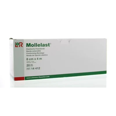 Afbeelding van Lohmann &amp; Rauscher Mollelast windsel 8 cm 20 stuks
