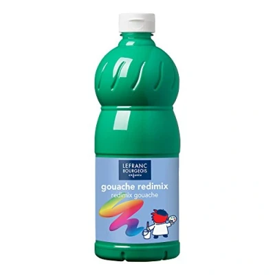 Afbeelding van L&amp;B Plakkaatverf Redimix Vivid Green 1L
