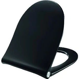 Afbeelding van Pressalit Sway D2 closetzitting + deksel zwart SC uni lift off top
