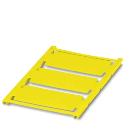 Afbeelding van Phoenix Contact 0822657 UC EMLP (60X30) YE Apparaatmarkering Montagemethode: Plakken Markeringsvlak: 60 x 30 mm Geel Aantal markeringen: 10 katernen
