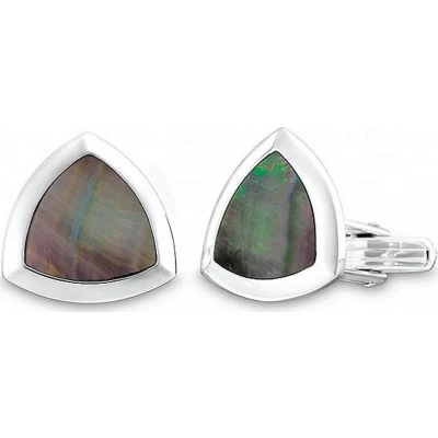 Afbeelding van Quinn Unisex Manchetknopen 925 / zilver edelsteen 001432917