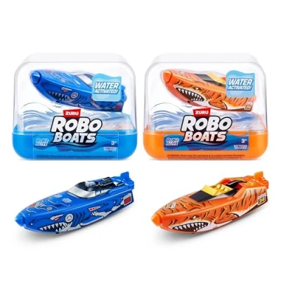 Afbeelding van Robo ALIVE 71123B ZURU Robo, tijgerhaai &amp; haaienboot, 2 stuks