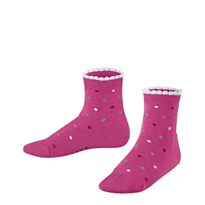 Afbeelding van FALKE Uniseks kind Sokken Multidot K SSO Katoen Gedessineerd 1 Paar, Roze (Gloss 8550) nieuw milieuvriendelijk, 19 22