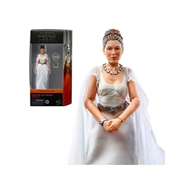 Afbeelding van Star Wars The Black Series, prinses Leia Organa (Yavin 4) figuur, 15 cm, een nieuwe hoop, vanaf 4 jaar