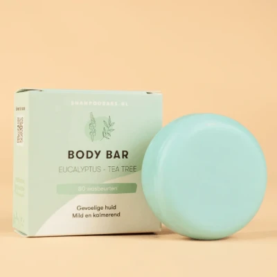 Afbeelding van ShampooBars.nl Body Bar Eucalyptus