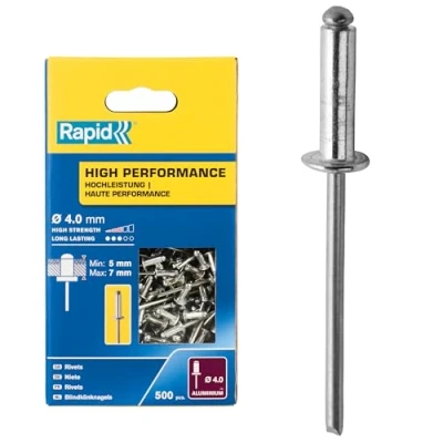 Afbeelding van Rapid High Performance blindklinknagels 4,8x25mm 200 st Box 5001440