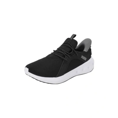 Afbeelding van Puma Unisex Softride Carson Ease in Road Running Schoen, Zwart Wit, 37 EU