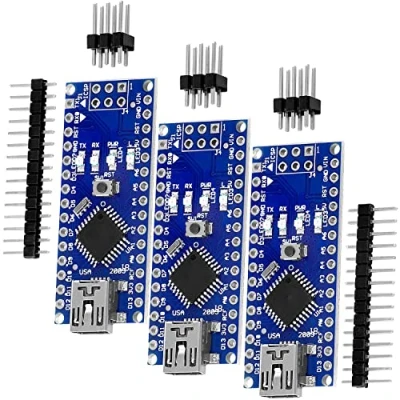 Afbeelding van AZDelivery 5 x AZ Nano V3 Board met FT232RL chip en ATmega328 100%
