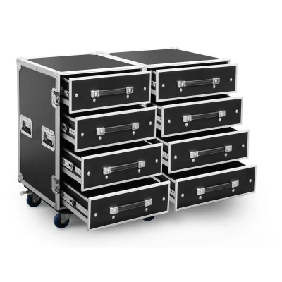 Afbeelding van Power Dynamics PD FA4 Flightcase Roadie ladenkast