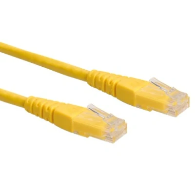 Afbeelding van Netwerkkabel Cat6 U/UTP 0.3 meter (100% koper, Geel)