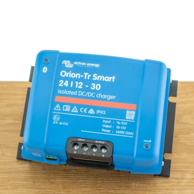 Afbeelding van Orion tr smart 24/12 30a isolated dc charger acculader boot