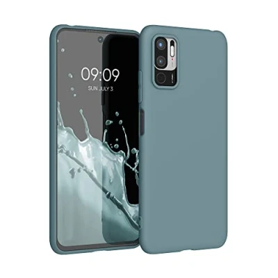 Afbeelding van kwmobile telefoonhoesje geschikt voor Xiaomi Redmi Note 10 5G Hoesje smartphone Back cover in Arctische nacht