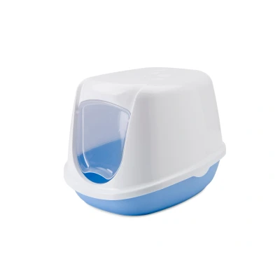 Afbeelding van Savic Kittentoilet Home Duchesse 44.5x35.5x32 cm Kattenbak Blauw