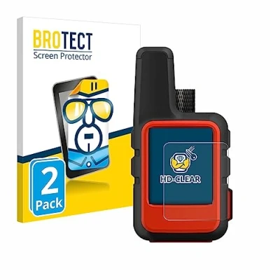 Afbeelding van BROTECT (2 Stuks) Schermbeschermer voor Garmin inReach Mini Screen Protector Transparant