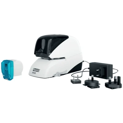 Afbeelding van Nietmachine Rapid Classic contactloos elektrisch R5050e 50 vel wit/zwart
