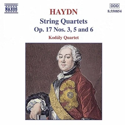 Afbeelding van Kodaly Quartet String Quartets Op. 17, Nos. 3, 5, (CD)
