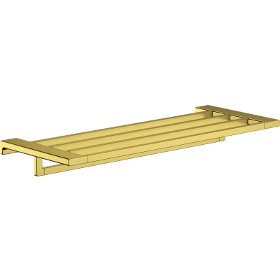 Afbeelding van Hansgrohe AddStoris handdoekrek met handdoekhouder Polished Gold