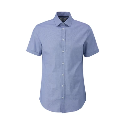 Afbeelding van s.Oliver Black Label Overhemd, Heren, Maat: 38, Navy