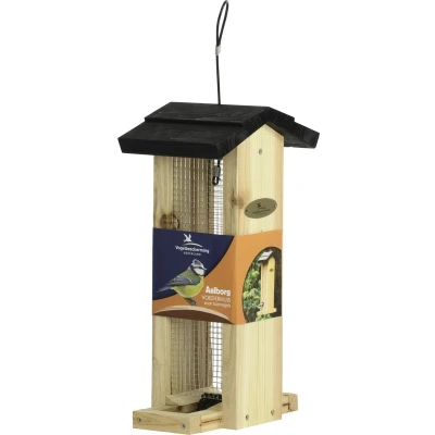Afbeelding van Wildbird Voederhuis Roskilde 21x15x37 cm Zwart