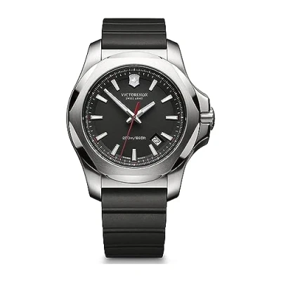 Afbeelding van Victorinox Zwitsers leger I.N.O.X. horloge, zwart/zilver, 43 mm, armband