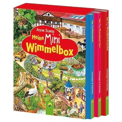 Afbeelding van Meine Mini Wimmelbox: 3 Bestseller von Anne Suess im zauberhaften Schuber. Für Kinder ab Jahren