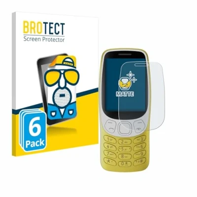Afbeelding van BROTECT Screenprotector voor Nokia 3210 Folie Beschermfolie matte (6 Stuks)