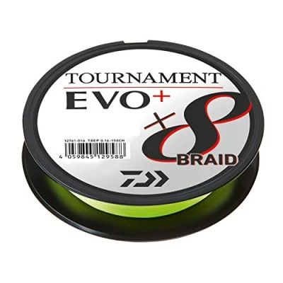 Afbeelding van Daiwa Tournament X8 EVO+ Chartreuse 135m 0.14 mm 10.20kg