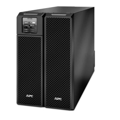 Afbeelding van APC Smart UPS On Line 8000VA noodstroomvoeding 6x C13, 4x C19, hardwire 1 fase uitgang, Embedded NMC
