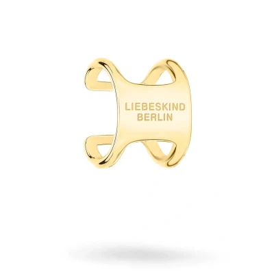 Afbeelding van Liebeskind Berlin Enkele oorbel goldcoloured, Dames, Maat: One Size, Gold coloured