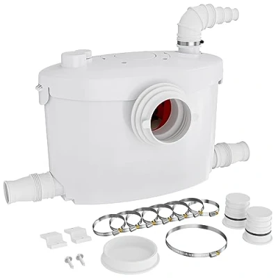 Afbeelding van XPOtool 4/1 afvalwater fecaliën hefsysteem 400W klein hefsysteem, toilet shredder Multistrobe