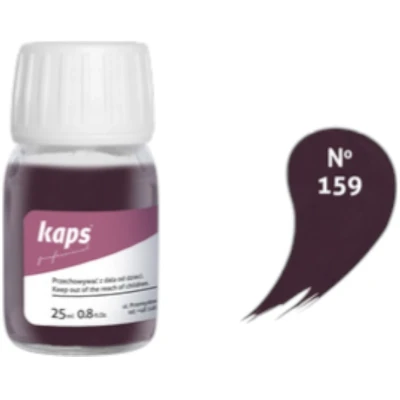 Afbeelding van Kaps super color leer &amp; kunstleer verf inc.cleaner (159) Rozijn 25ml