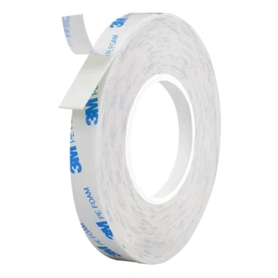 Afbeelding van Dpm tapes 3M 1600T Dubbelzijdig plakband voor binnen en buiten, waterdicht, montageband objecten, PE schuim, objectbevestiging, foto&#039;s, duurzame toepassingen (9 mm x 3 m)