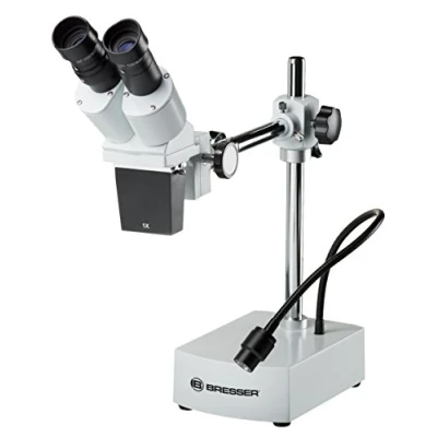 Afbeelding van Bresser Optik Biorit ICD CS Stereomicroscoop Binoculair 20 x Opvallend licht