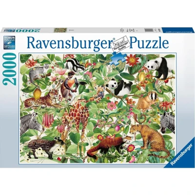 Afbeelding van Ravensburger Puzzel Jungle 2000st