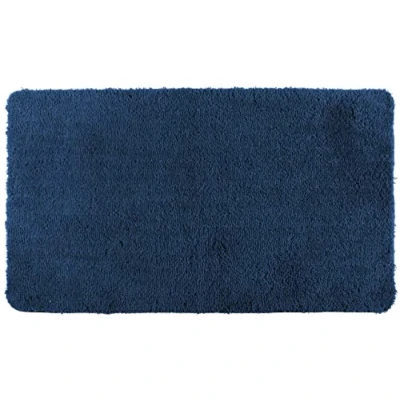 Afbeelding van Wenko Belize 23084100 Badmat 55 x 65 3 cm Polyester Marineblauw