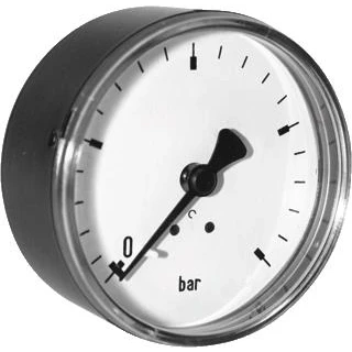 Afbeelding van Honeywell Home manometer, 1/4&quot; onderzijde aansluiting, schaalverdeling